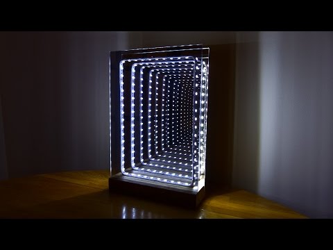 How to Make a Modern LED Infinity Illusion Mirror