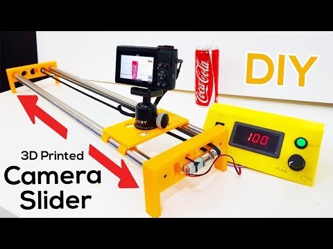 How to Make a Motorized Camera Slider - 3D Printed, Simple &amp;amp; Cheap DIY