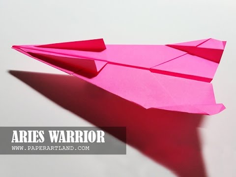 How to Make a Paper Pirplane that Flies FAR - Easy Paper Plane | Aries Warrior