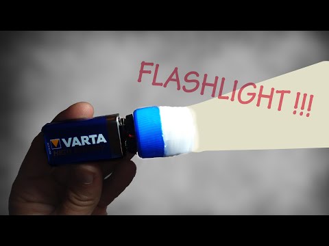 How to Make a Portable Flashlight at Home (DIY Video Tutorial) 2016