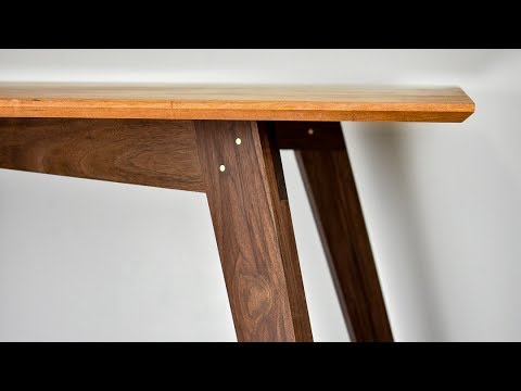 How to Make a Simple Modern Dining Table