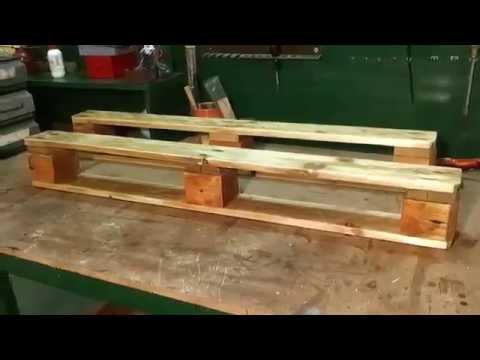 How to Make a Simple Pallet Shelf