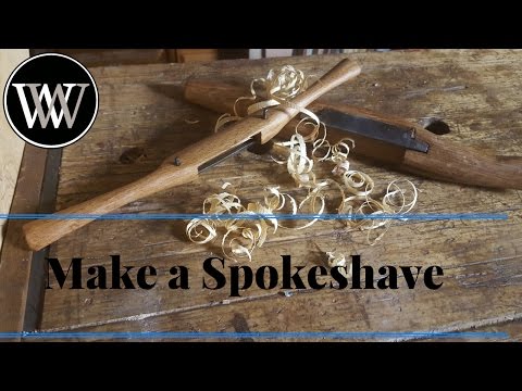 How to Make a Spokeshave - How-to Woodworking Hand Tool From Oak