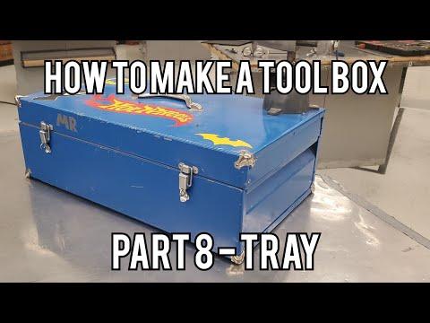 How to Make a Tool Box Part 8 - Tray and Corners