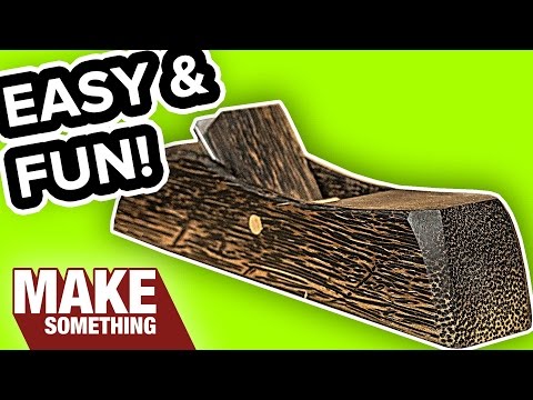 How to Make a Wood Block Plane | We're Just Having Fun!