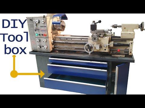 How to Make a metal Toolbox, level a Lathe and other workshopery