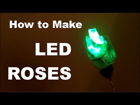 How to Make an LED Rose