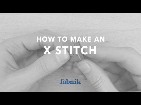 How to Make an X Stitch