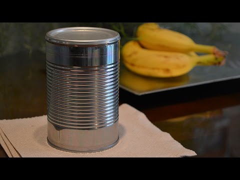 How to Open Canned Food With Your Bare Hands