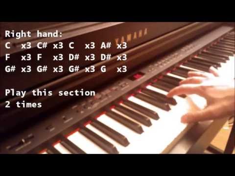 How to Play All of Me on Piano EASY - John Legend - Easy Piano Tutorial for Beginners