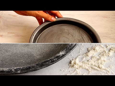 How to Prepare Cake Tins/Pans for Baking