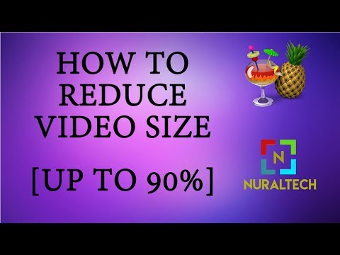 How to Reduce video size up to 90% without losing quality | Nuraltech