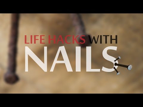 How to Remove Stuck Nails (Life Hacks with Nails) DIY 2016