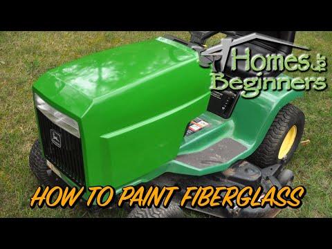 How to Repair and Paint a Fiberglass Hood