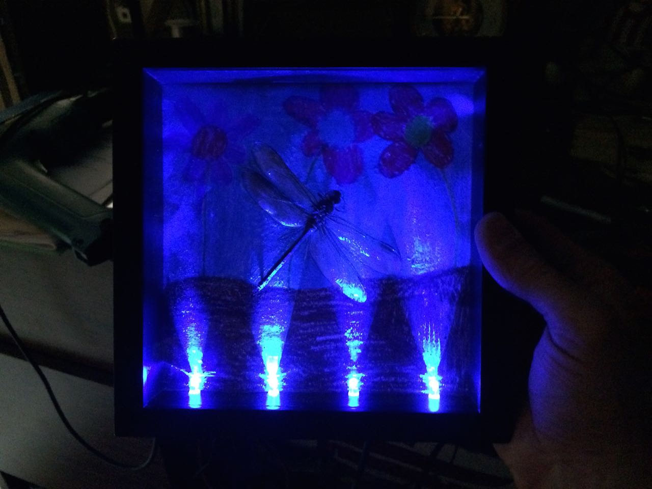 How to Repurpose AntWorks LED's in Shadow Box-Testing it Out.jpg