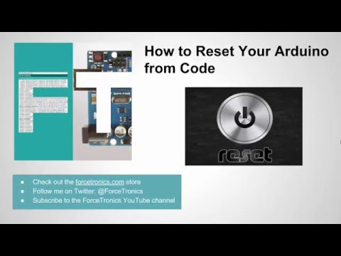 How to Reset Your Arduino from Code