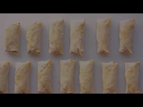 How to Roll Egg Rolls