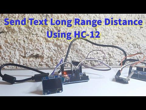 How to Send Text Long Range Distance Using HC-12