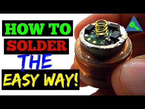 How to Solder: Copper Pills, Wires, High Power LEDs and More