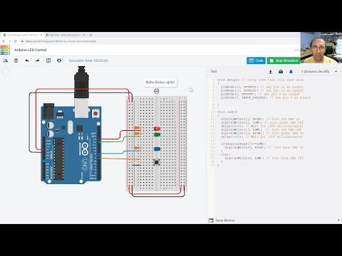 How to Teach an Online Circuits Class with Tinkercad