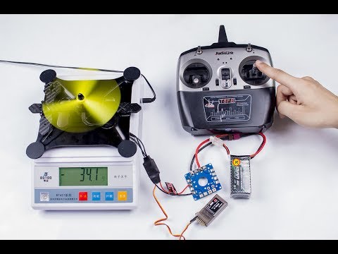 How to Test Propeller Thrust with Electronic Scale, for drone/aircraft model/quadcopter/multicopter