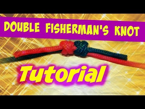 How to Tie A Double Fisherman's Knot