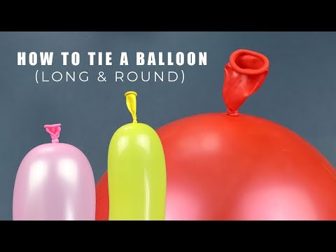 How to Tie a Balloon