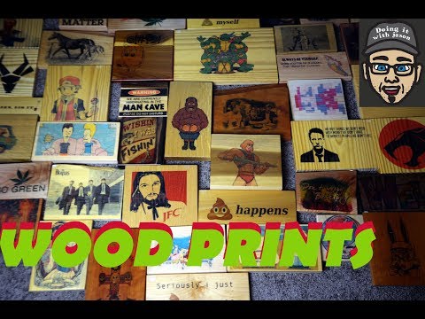 How to Transfer a Photo to Wood | DIY #WoodPrint