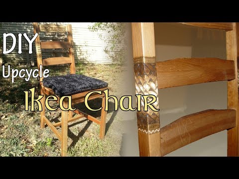 How to Upcycle Ikea kitchen Chair - Part 2 Painting