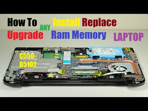 How to Upgrade Ram Memory Laptop Install Replace