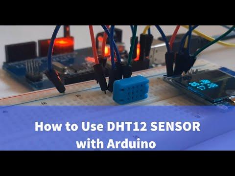 How to Use DHT12 Humidity Thermometer Sensor with Arduino