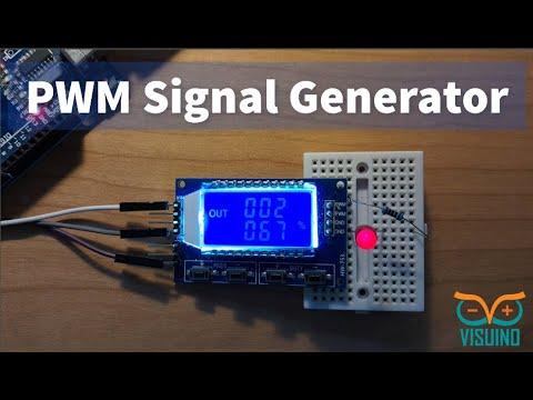 How to Use PWM Signal Generator Module With Visuino