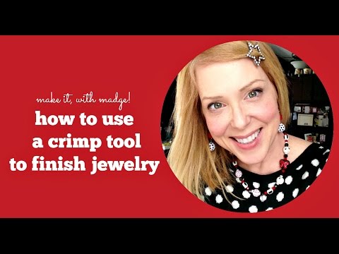 How to Use a Crimp Tool to Finish Jewelry