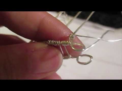 How to Wire Wrap A Square Pendant