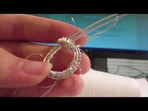 How to Wire Wrap a Sun Pendant