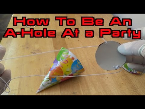 How to be an A-Hole at a Party- PRANK!!!