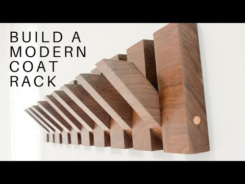 How to build a Modern Coat Rack