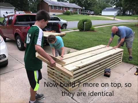 How to build a low cost gaga ball pit