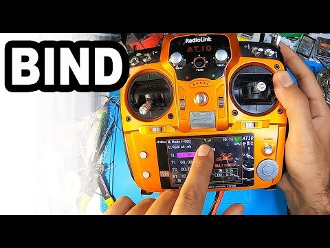 How to build an FPV Drone EP7: How to bind your receiver to radio