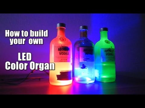 How to build your own LED Color Organ || Arduino || MSGEQ7