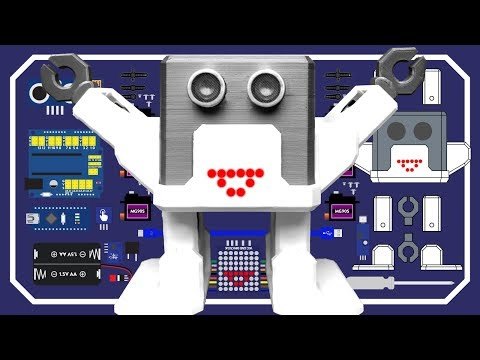 How to build your own Otto DIY Humanoid, now with arms, grippers, LED Matrix and gyro sensor!!