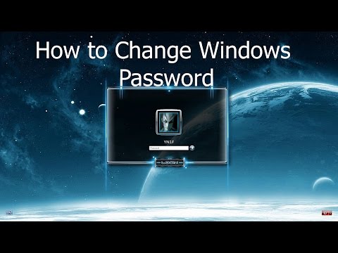 How to change Windows password