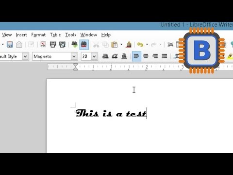 How to change the default font in LibreOffice Writer and Calc