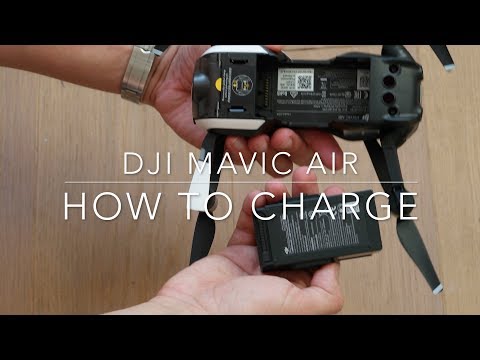 How to charge the DJI Mavic Air