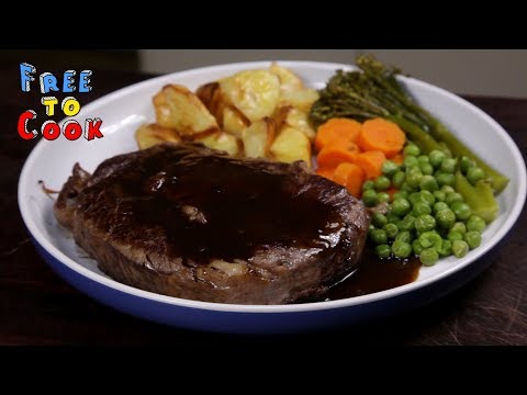 How to cook a Red Wine Reduction Sauce (Bordelaise)