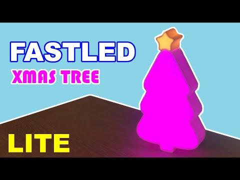 How to create Arduino LED 3d printed Christmas tree - Version LITE