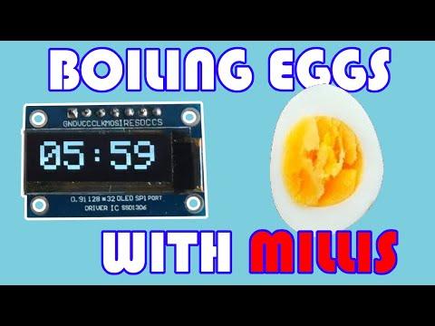 How to create a Timer with Arduino and OLED SSD1306 display using millis function