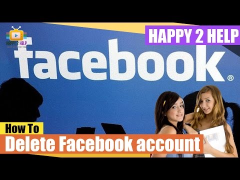 How to delete facebook account permanently.