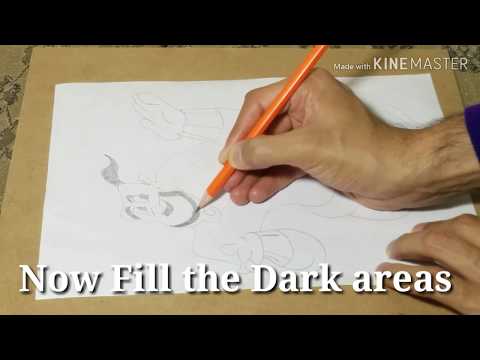 How to draw Genie Step by Step #diy