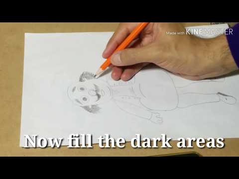 How to draw Motu step by step diy#